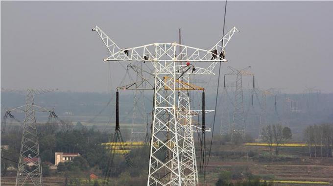 當鐵路與電網碰撞—蒙華鐵路穿越超高壓輸電線路