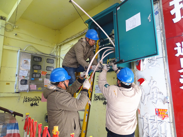 泗洪供電：升級改造老舊線路