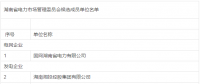 湖南省電力市場(chǎng)管理委員會(huì)候選成員單位公示名單：33家售電公司入列