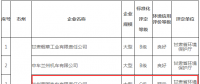 甘肅省2017年工業(yè)企業(yè)環(huán)境保護標準化建設暨環(huán)境信用評價等級評定結果：涉及8個火電企業(yè)