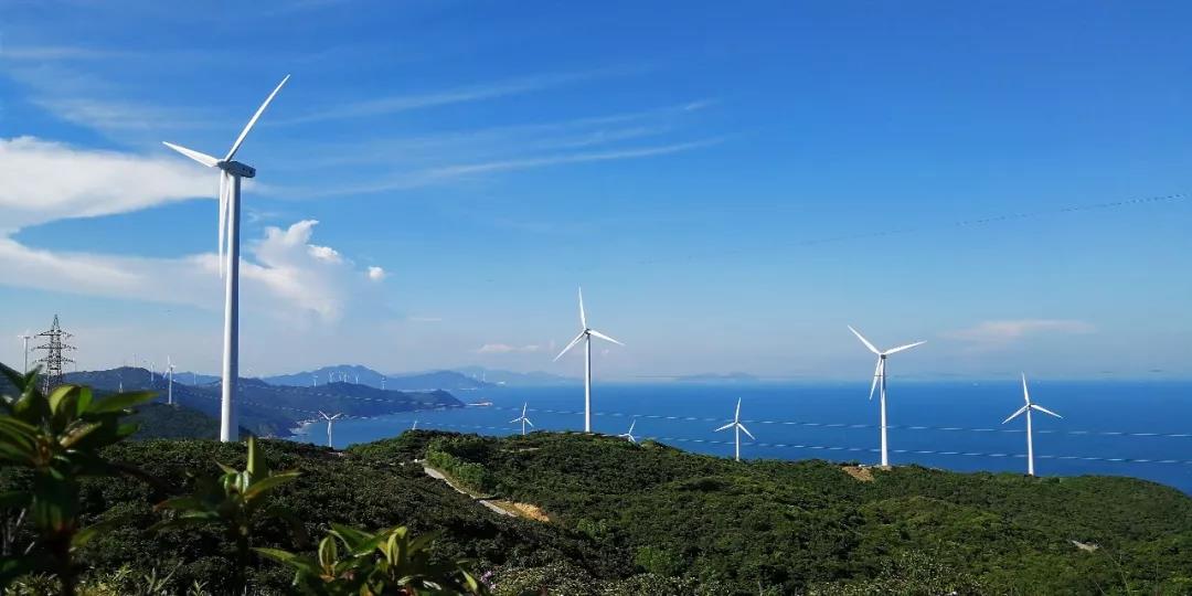 中國最美海島風電場——上川島風電場