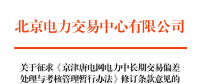 全文丨京津唐電力中長(zhǎng)期交易偏差處理與考核管理暫行辦法修訂