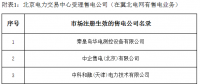 冀北新增26家售電公司