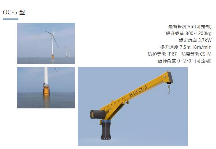 海上風電場運維最in的風機平臺吊機 了解一下