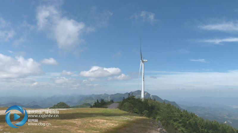 石柱千野草場風電場入選《重慶風車地圖》