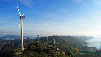 中國最美海島風電場--上川島風電場