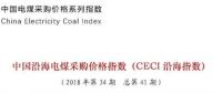 中電聯公布沿海電煤采購指數CECI第41期：電煤價格小幅上漲