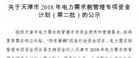 1917萬元！天津公示2018年電力需求側管理專項資金計劃（第二批）